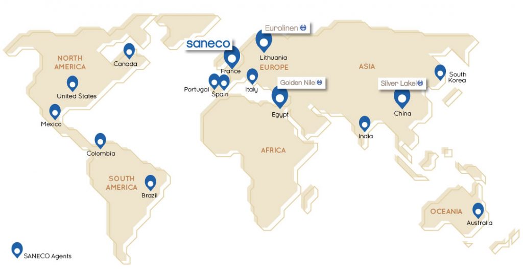 saneco-map-subsidiaries