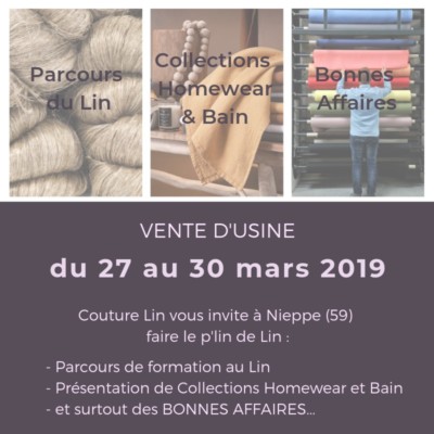 vente de linge de maison Nieppe